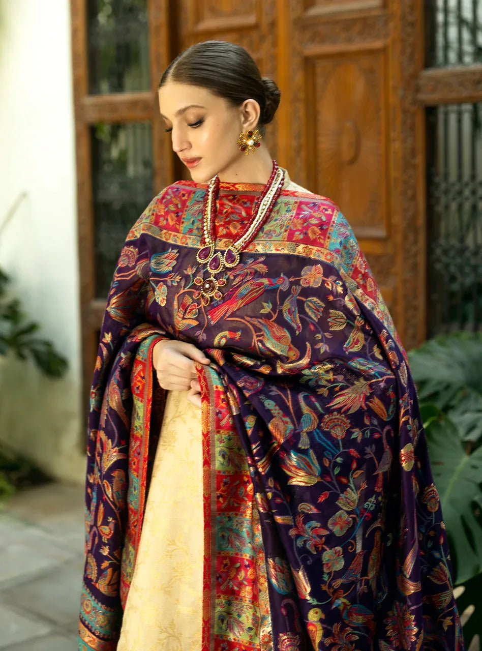 Zainab Chottani | Makhmal Luxe Pret | Zarrin - Rang-e-Khaas