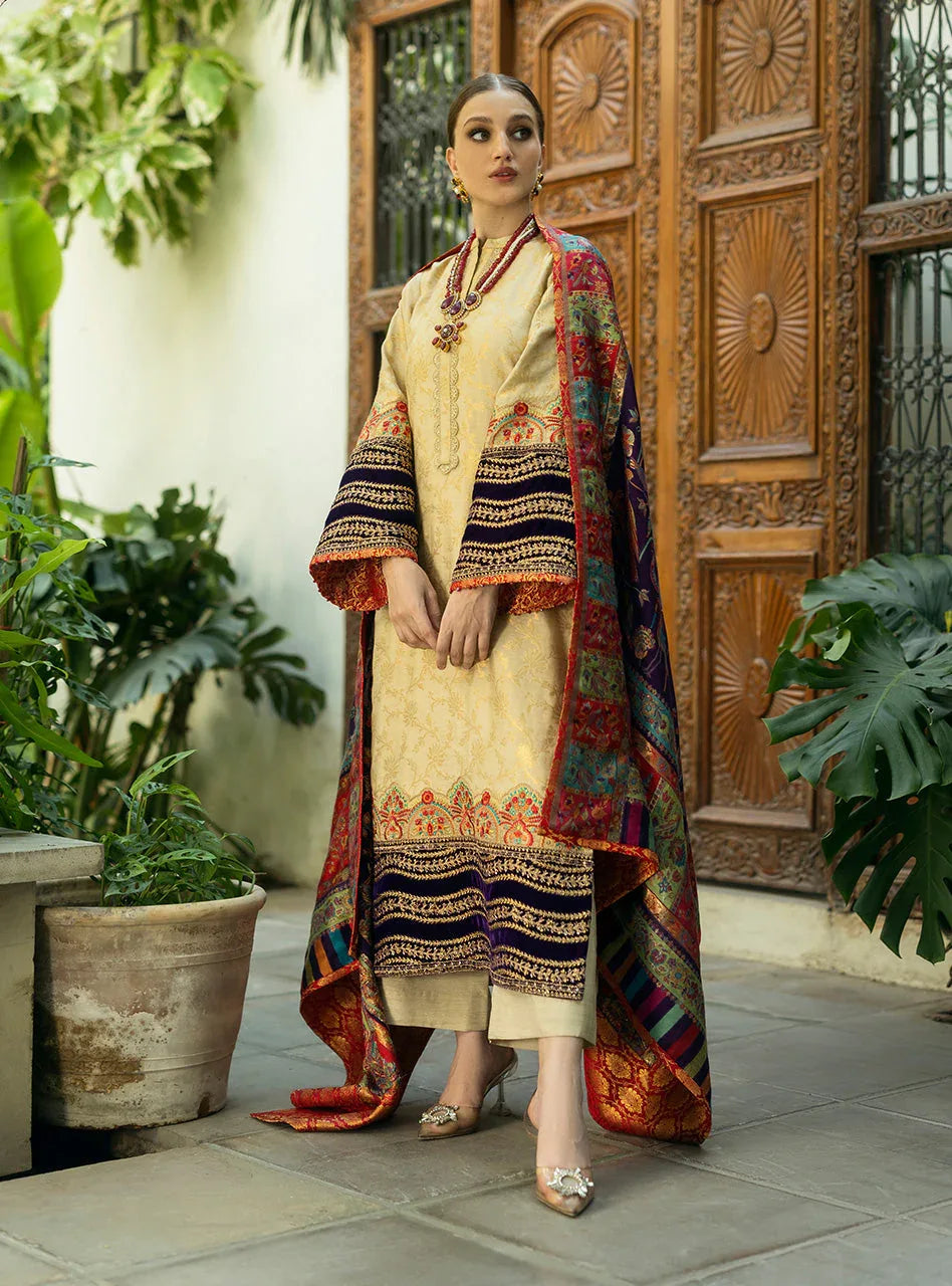 Zainab Chottani | Makhmal Luxe Pret | Zarrin - Rang-e-Khaas