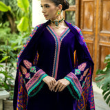 Zainab Chottani | Makhmal Luxe Pret | Rangin