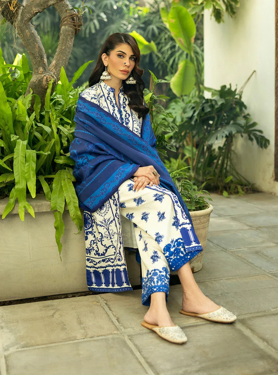 Zainab Chottani | Winter Shawls 24 |  Rania - Rang-e-Khaas