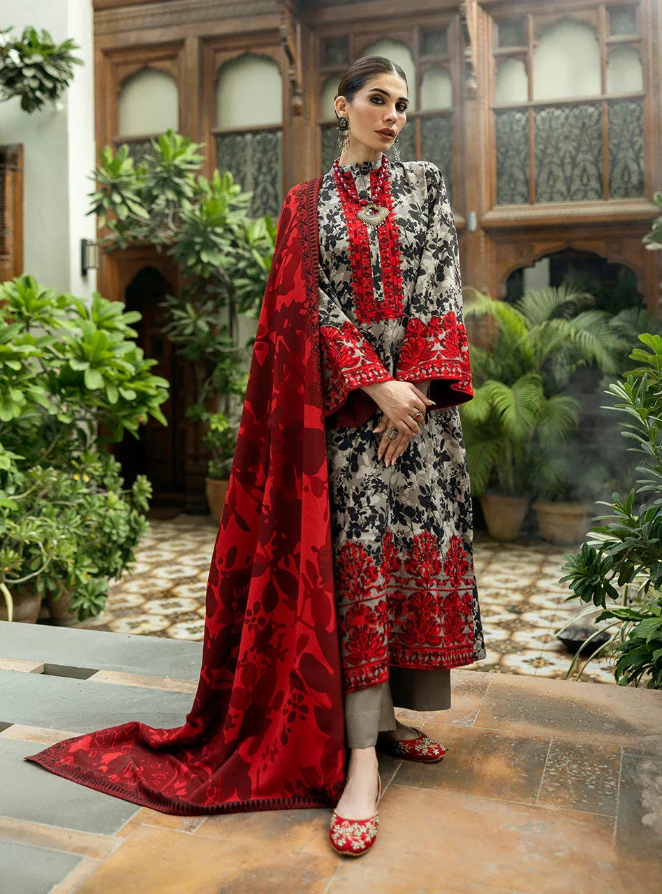 Zainab Chottani | Winter Shawls 24 |  Zemestan - Rang-e-Khaas