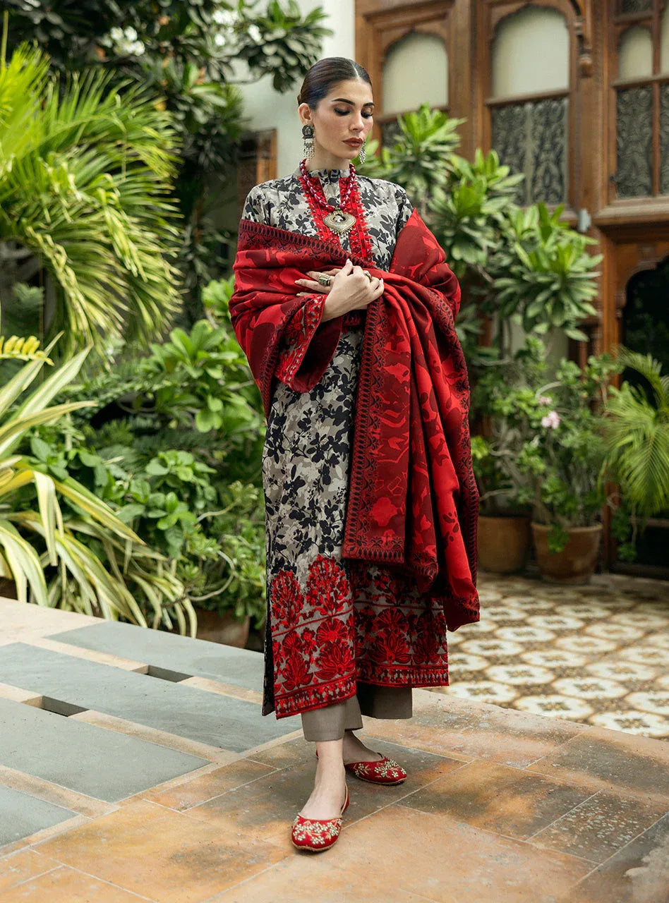 Zainab Chottani | Winter Shawls 24 |  Zemestan - Rang-e-Khaas