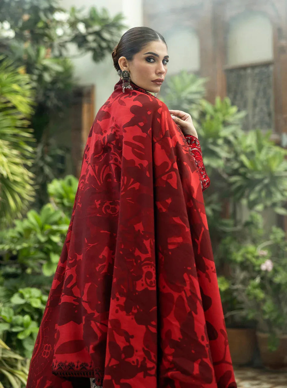 Zainab Chottani | Winter Shawls 24 |  Zemestan - Rang-e-Khaas