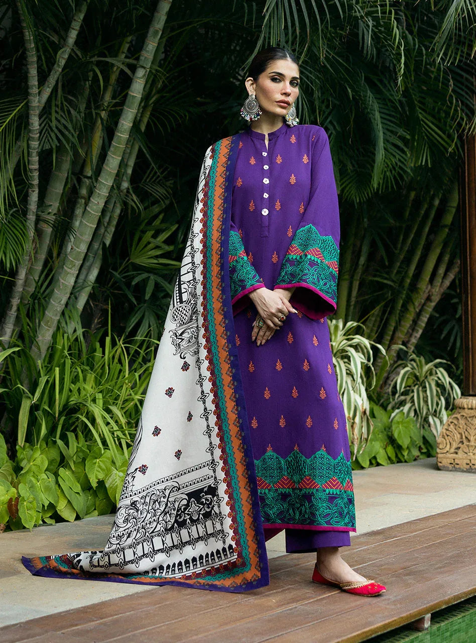 Zainab Chottani | Winter Shawls 24 |  Vaniza - Rang-e-Khaas