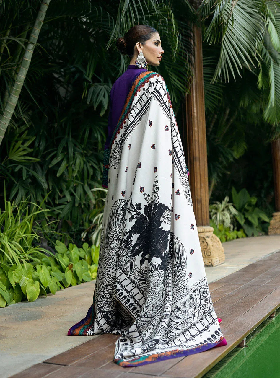 Zainab Chottani | Winter Shawls 24 |  Vaniza - Rang-e-Khaas
