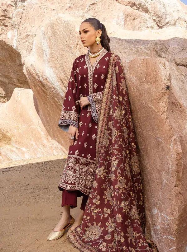 Zainab Chottani | Winter Shawls | Guzel - Rang-e-Khaas