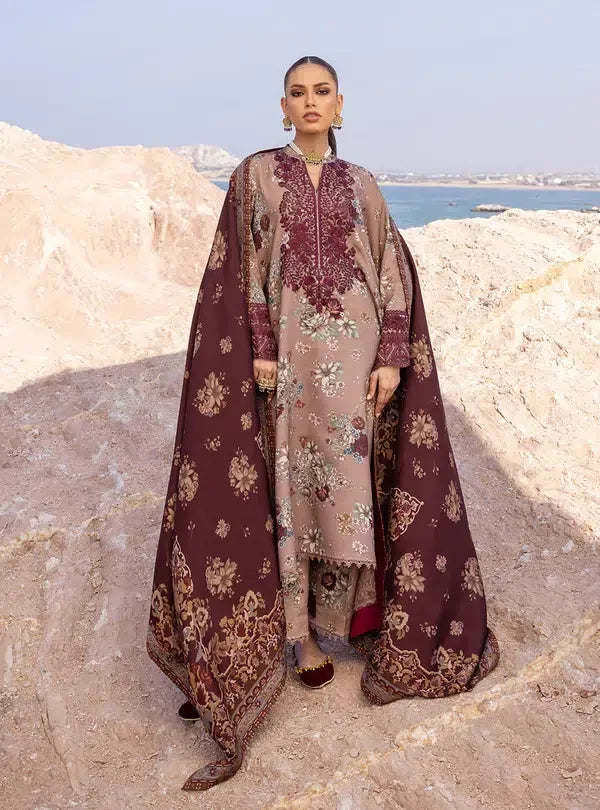 Zainab Chottani | Winter Shawls | AKS - Rang-e-Khaas