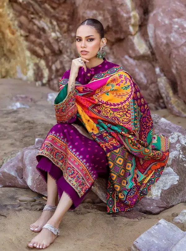 Zainab Chottani | Winter Shawls | Gul - Rang-e-Khaas