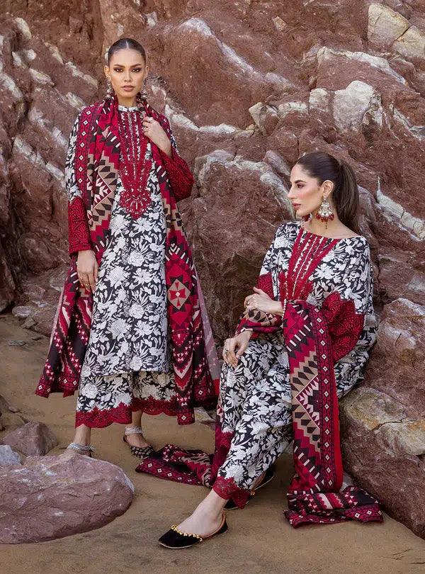 Zainab Chottani | Winter Shawls | Asna - Rang-e-Khaas