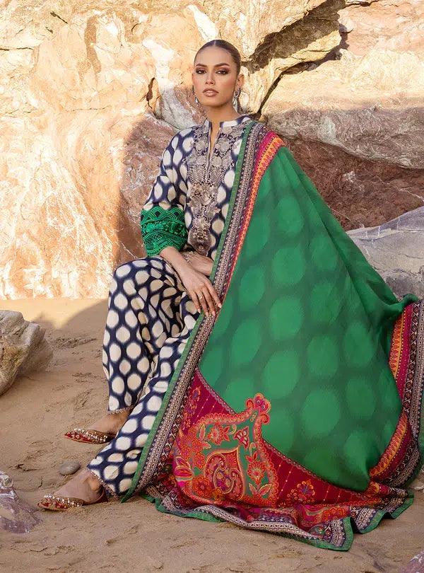 Zainab Chottani | Winter Shawls | Kiara - Rang-e-Khaas