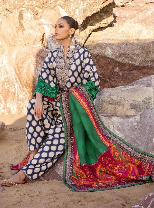 Zainab Chottani | Winter Shawls | Kiara - Rang-e-Khaas