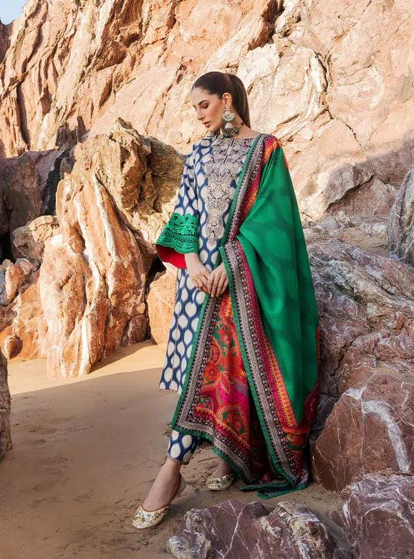 Zainab Chottani | Winter Shawls | Kiara - Rang-e-Khaas