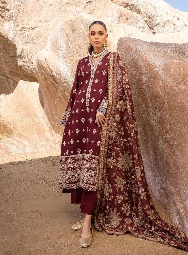 Zainab Chottani | Winter Shawls | Guzel - Rang-e-Khaas