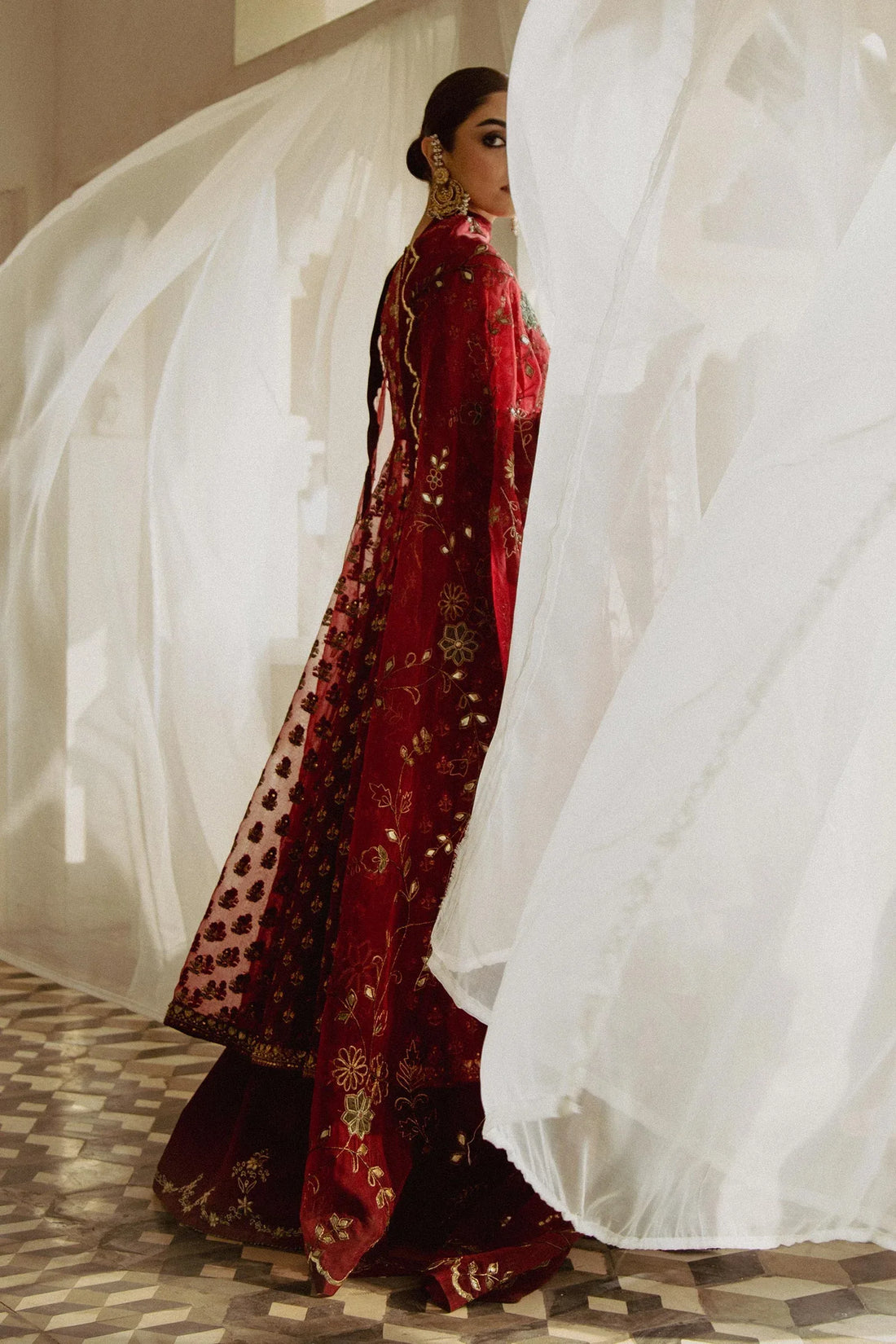 Zara Shahjahan | Bridal 2024 | GUL-MOHAR - Rang-e-Khaas