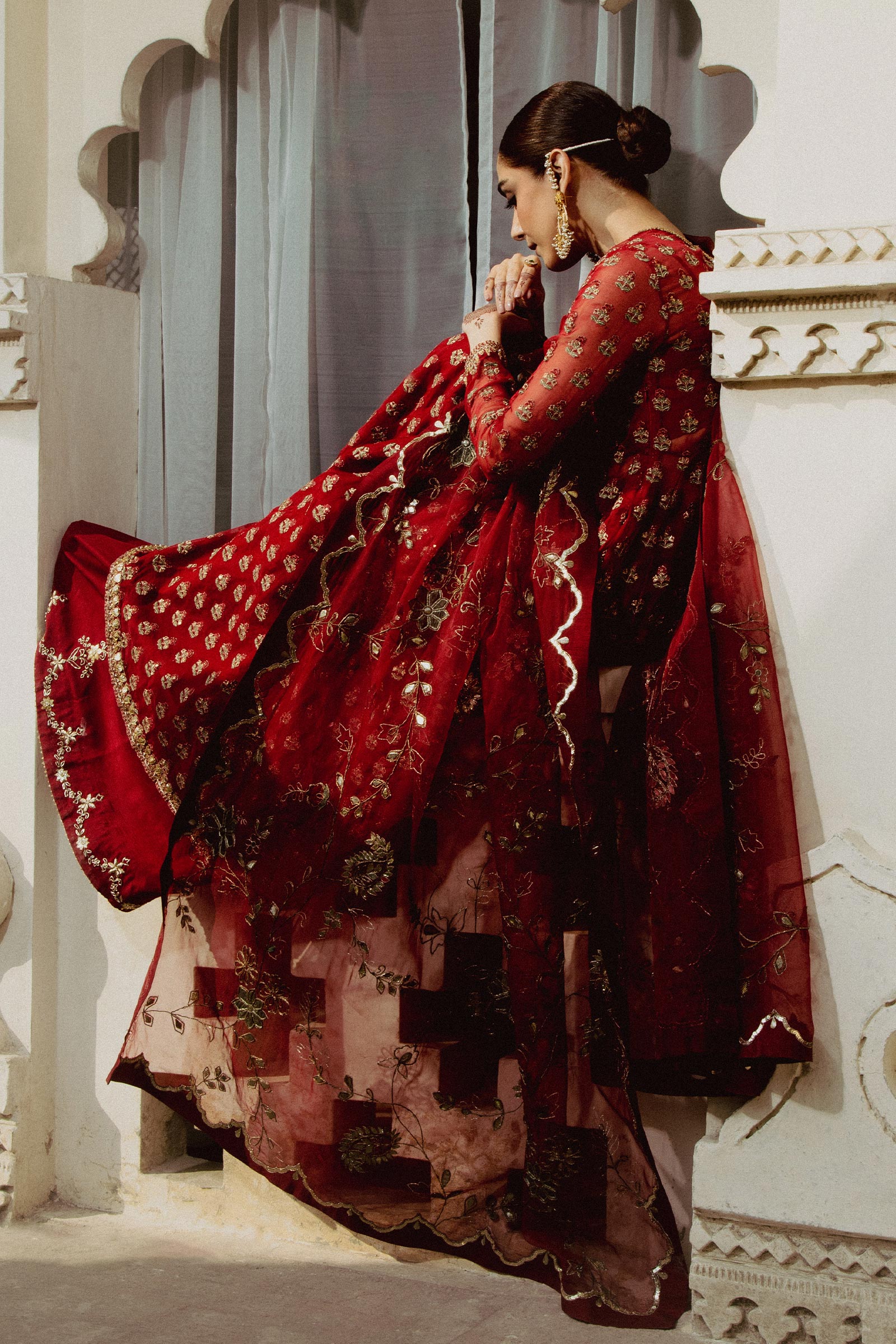 Zara Shahjahan | Bridal 2024 | GUL-MOHAR - Rang-e-Khaas