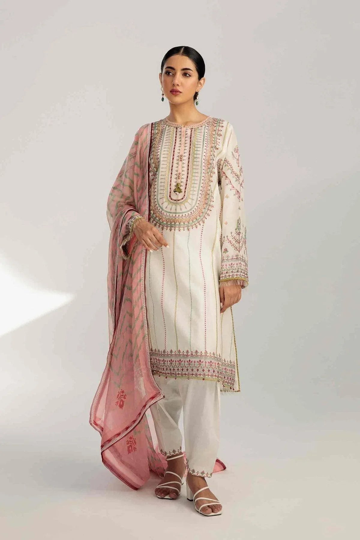 Zara Shahjahan - COCO LAWN SS '23 - Z23-4B - TC-334 - Rang-e-Khaas