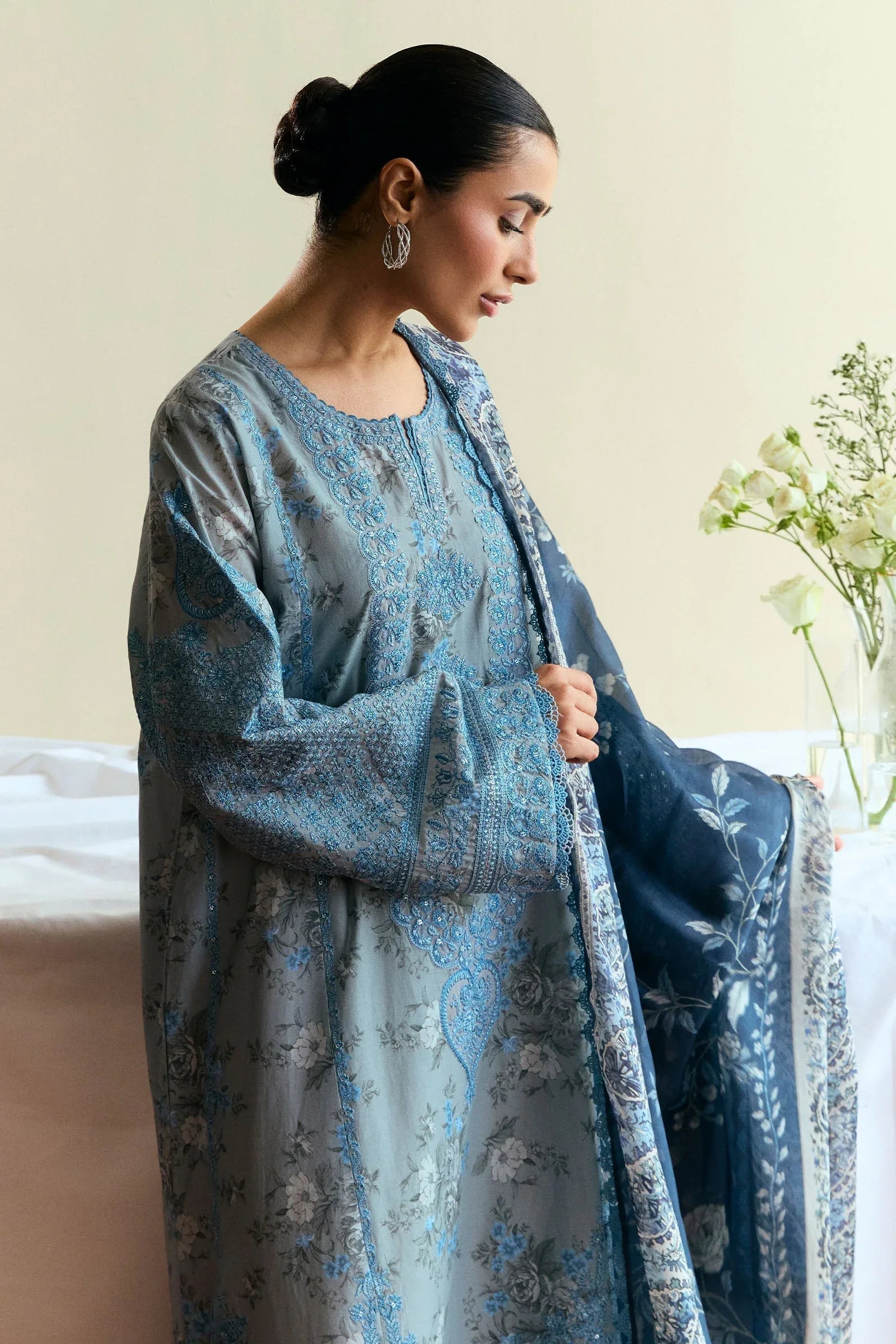 Zara Shahjahan | Coco Eid Edit | Fleuron-D6 - Rang-e-Khaas