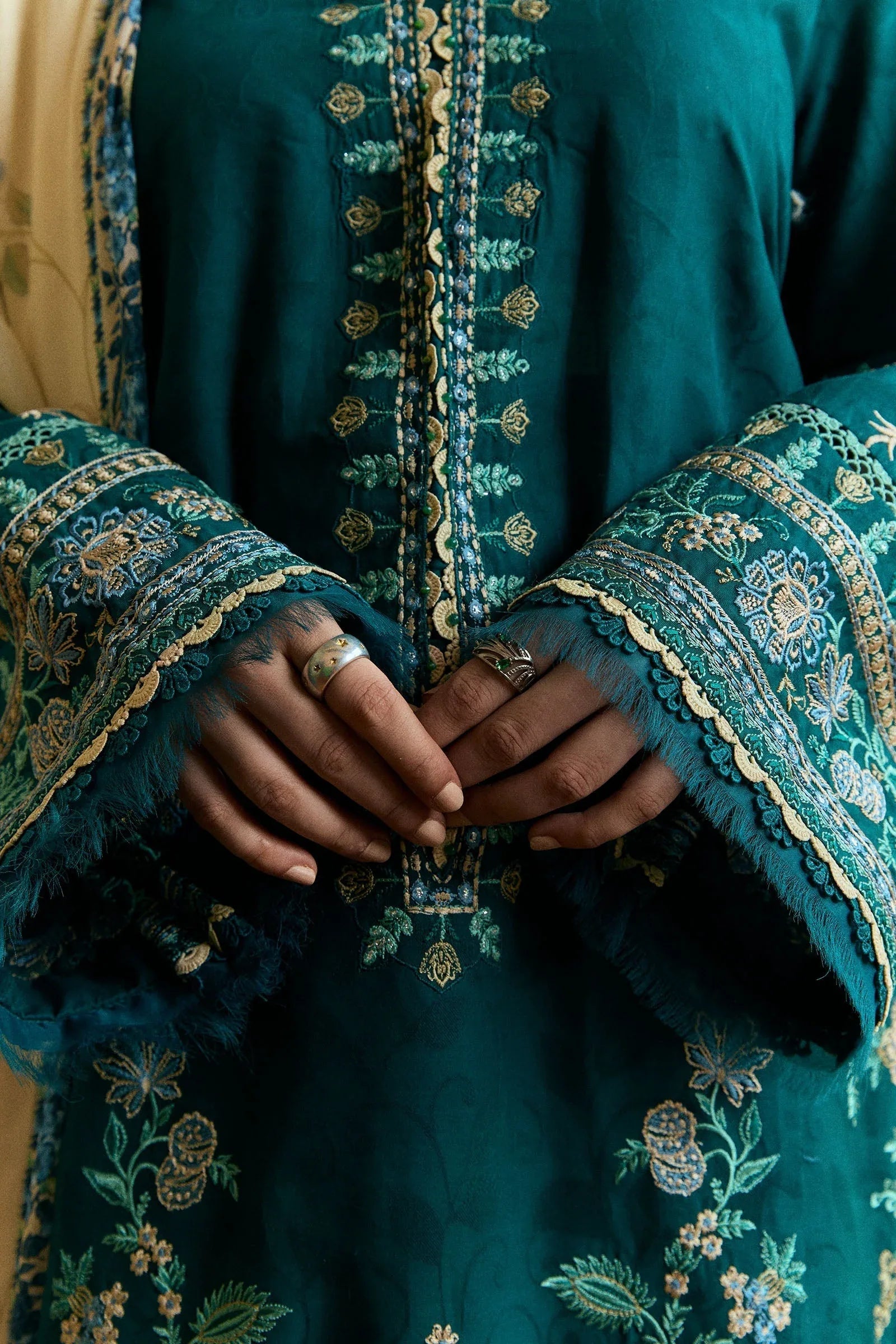Zara Shahjahan | Coco Eid Edit | Marigold-D4 - Rang-e-Khaas