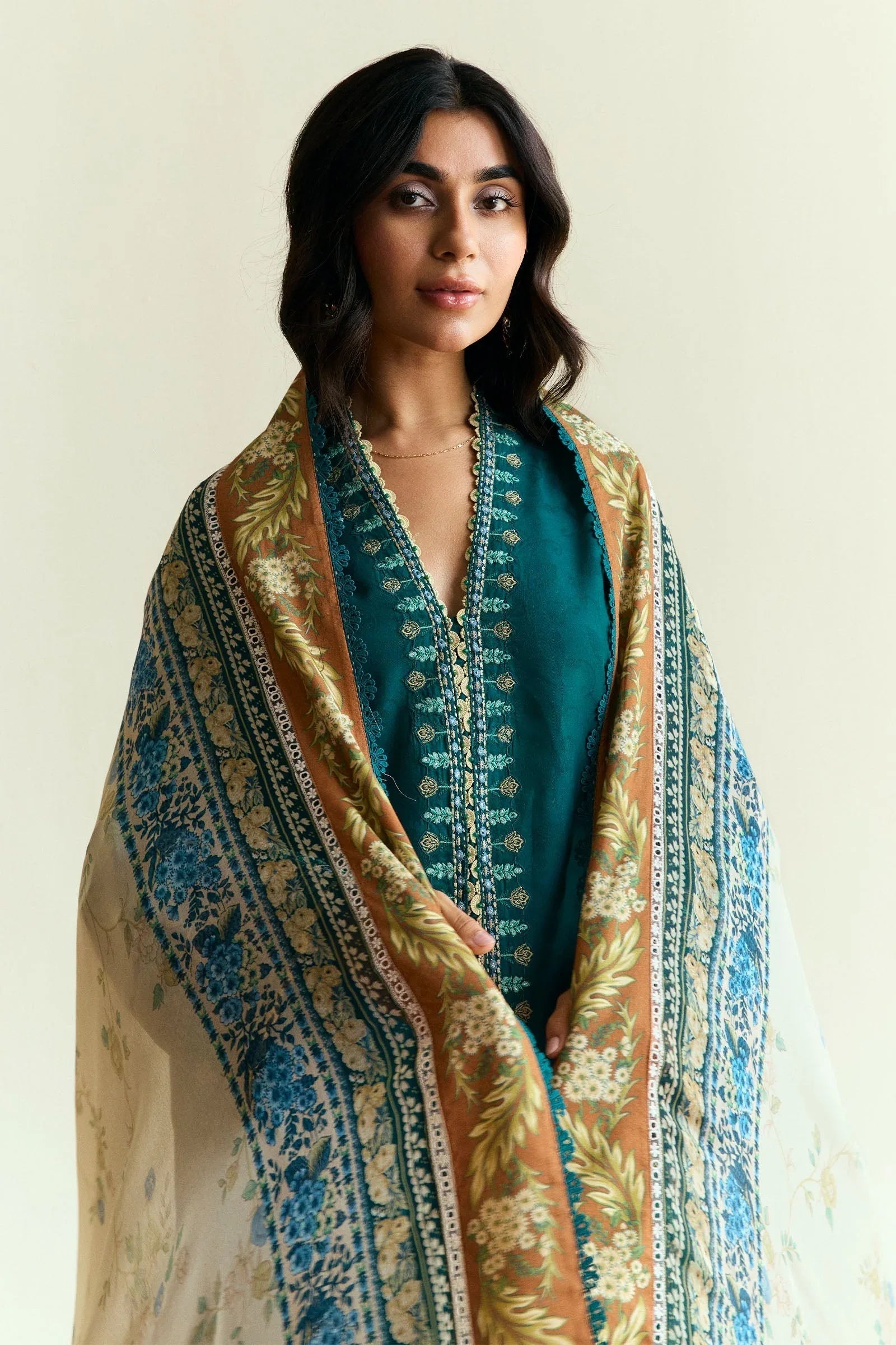 Zara Shahjahan | Coco Eid Edit | Marigold-D4 - Rang-e-Khaas