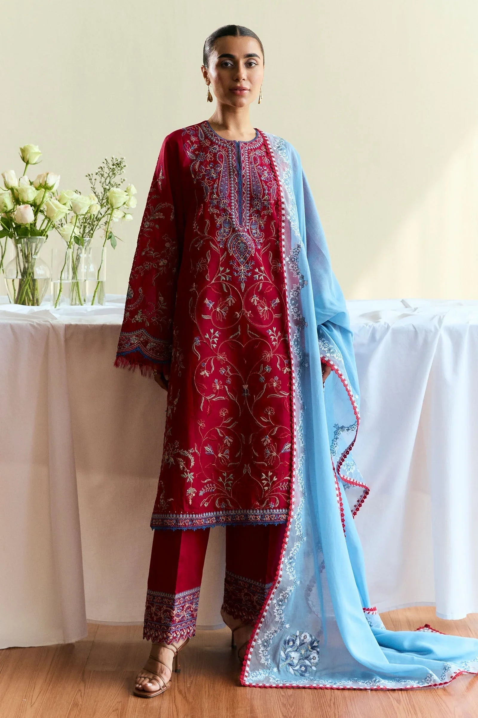 Zara Shahjahan | Coco Eid Edit | Opal-D1 - Rang-e-Khaas