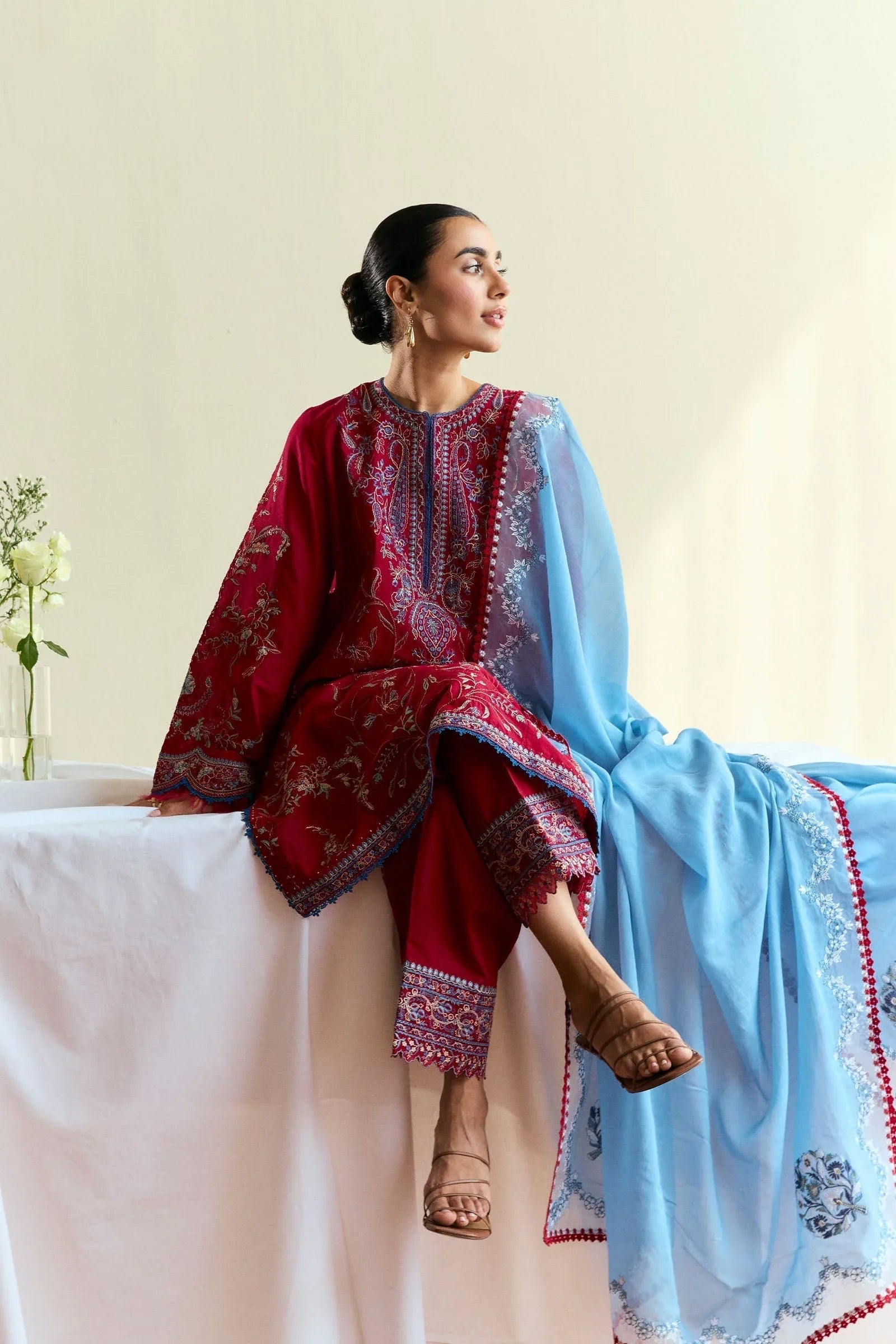 Zara Shahjahan | Coco Eid Edit | Opal-D1 - Rang-e-Khaas