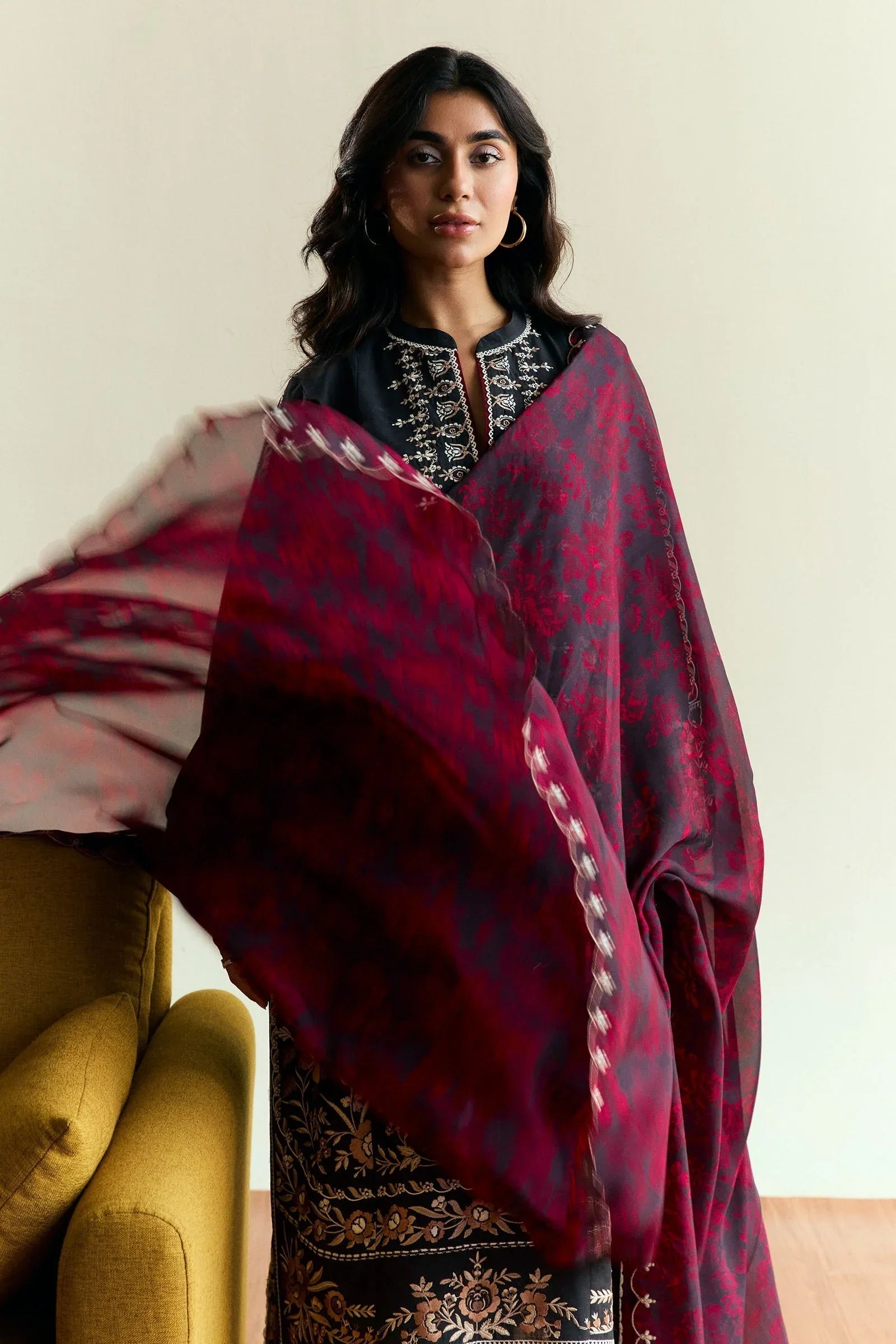 Zara Shahjahan | Coco Eid Edit | Velour-D2 - Rang-e-Khaas