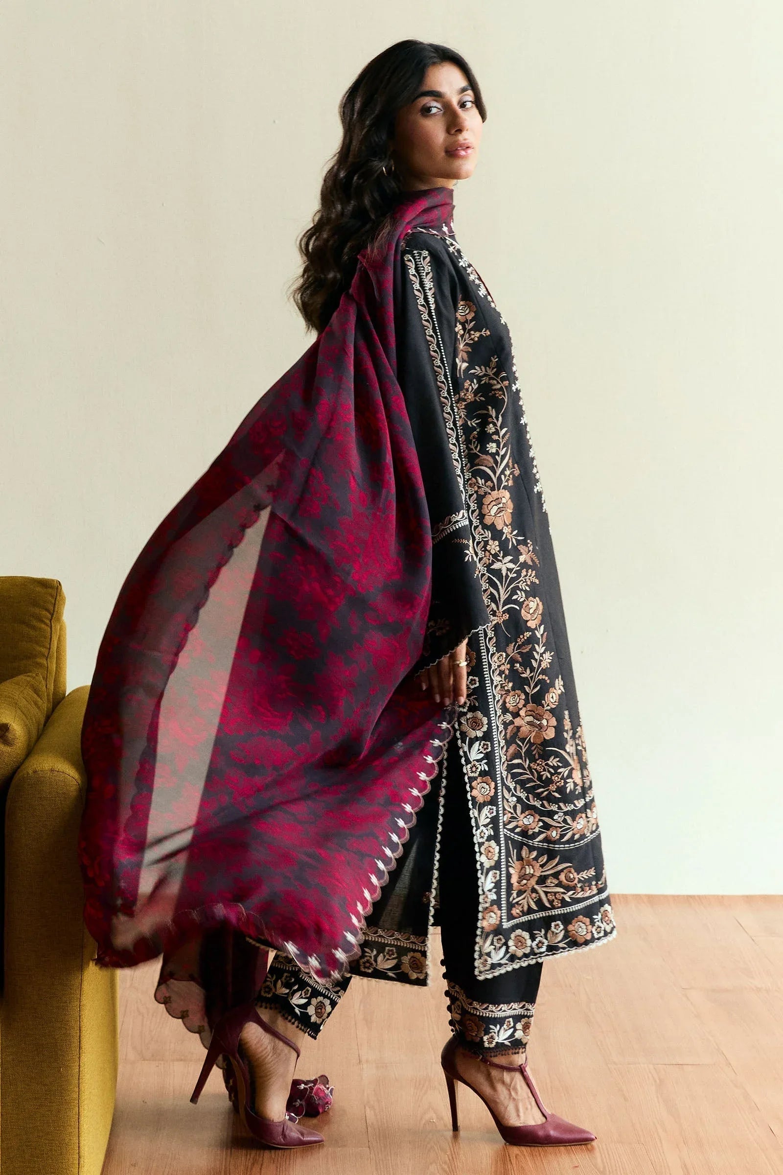 Zara Shahjahan | Coco Eid Edit | Velour-D2 - Rang-e-Khaas
