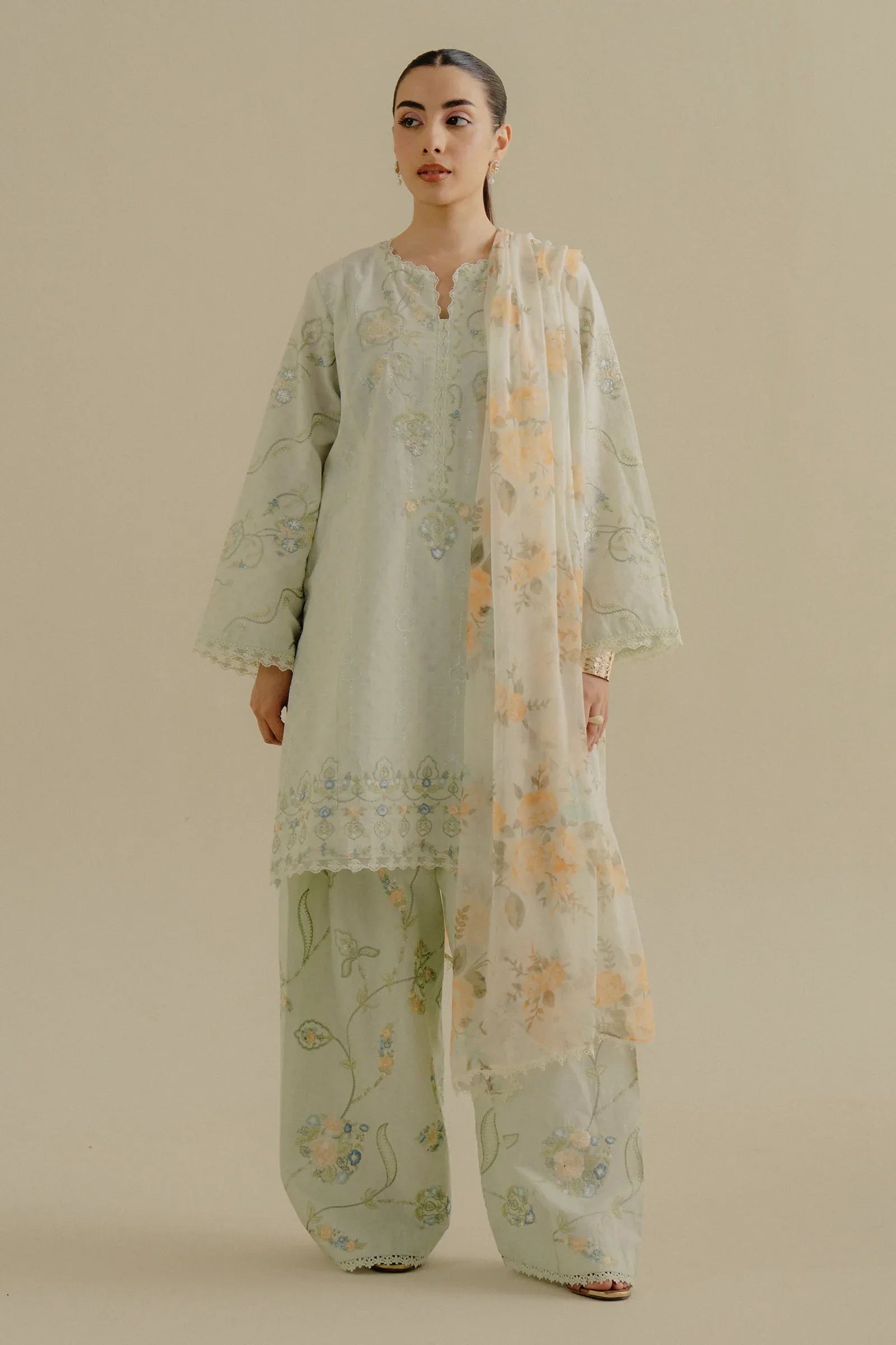 Zara Shahjahan | Coco Lawn 25 | Elva-1B - Rang-e-Khaas