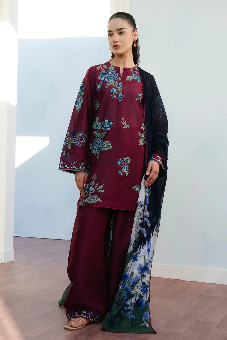 Zara Shahjahan | Coco Lawn 25 | FREYA-4B - Rang-e-Khaas