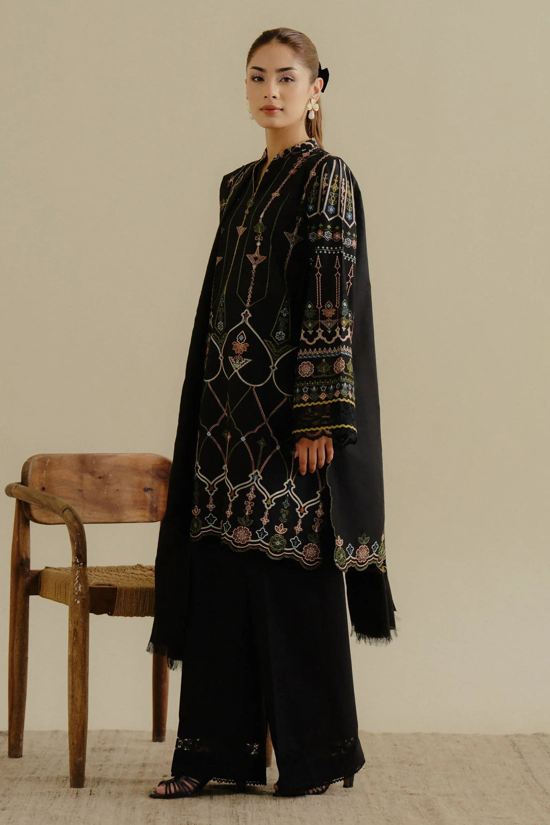 Zara Shahjahan | Coco Lawn 25 | Iris-2A - Rang-e-Khaas