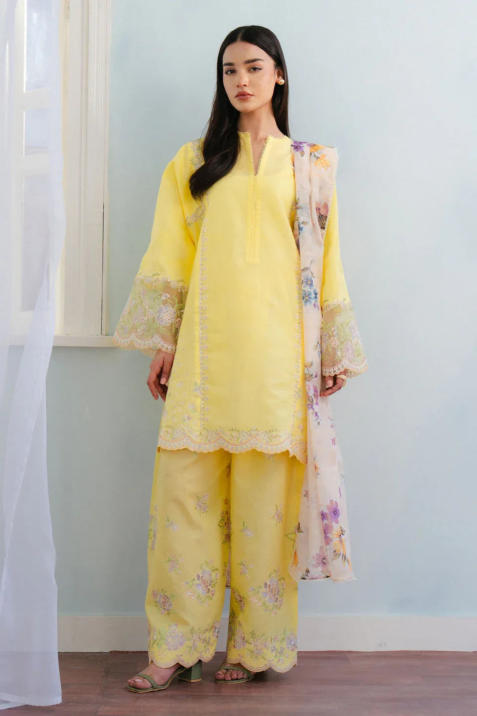 Zara Shahjahan | Coco Lawn 25 | MEADOW-8A - Rang-e-Khaas