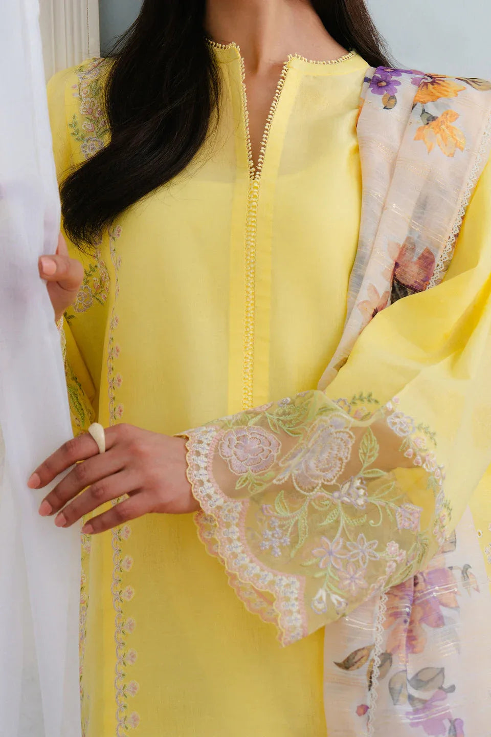 Zara Shahjahan | Coco Lawn 25 | MEADOW-8A - Rang-e-Khaas