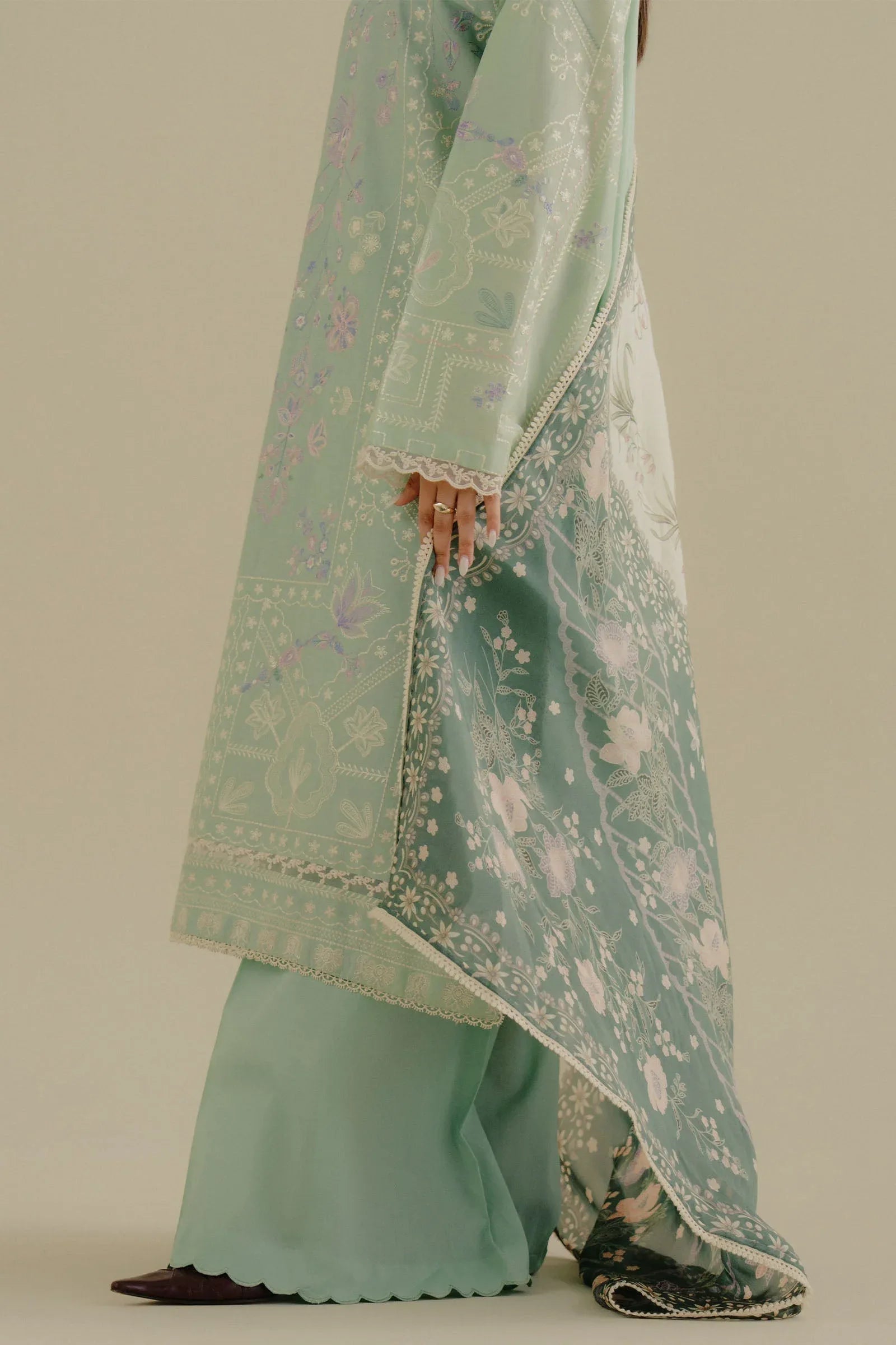 Zara Shahjahan | Coco Lawn 25 | Nyssa-10A - Rang-e-Khaas