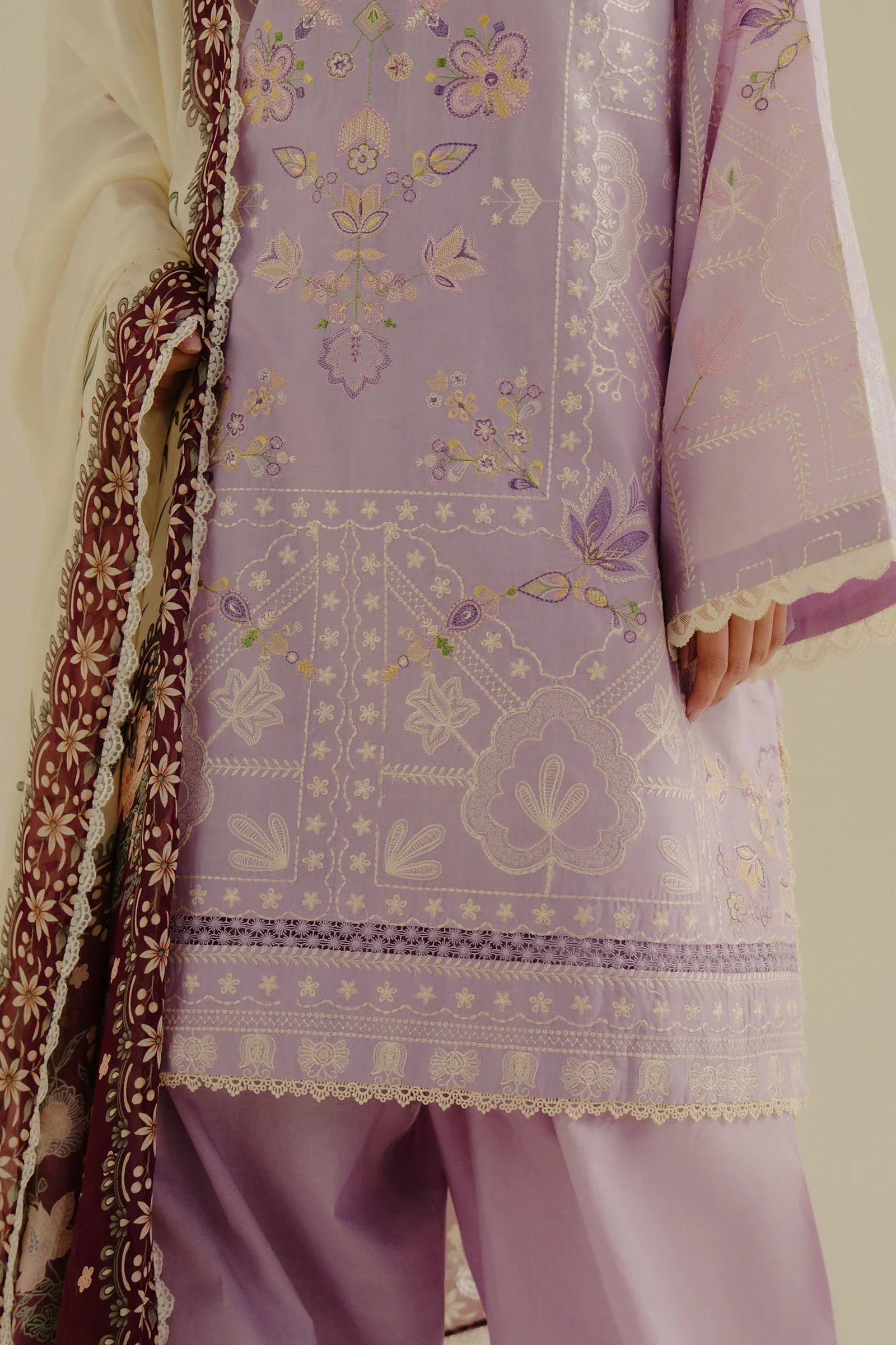 Zara Shahjahan | Coco Lawn 25 | Nyssa-10B - Rang-e-Khaas