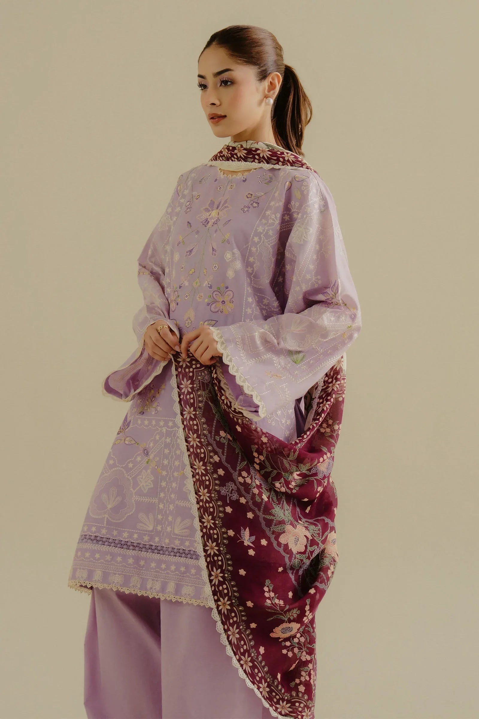 Zara Shahjahan | Coco Lawn 25 | Nyssa-10B - Rang-e-Khaas