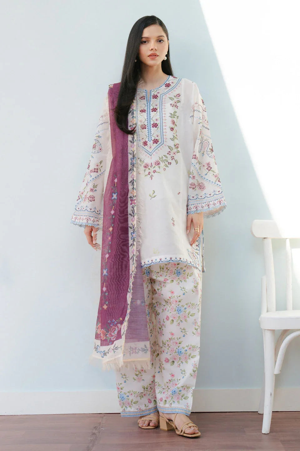 Zara Shahjahan | Coco Lawn 25 | SERENE-2B - Rang-e-Khaas