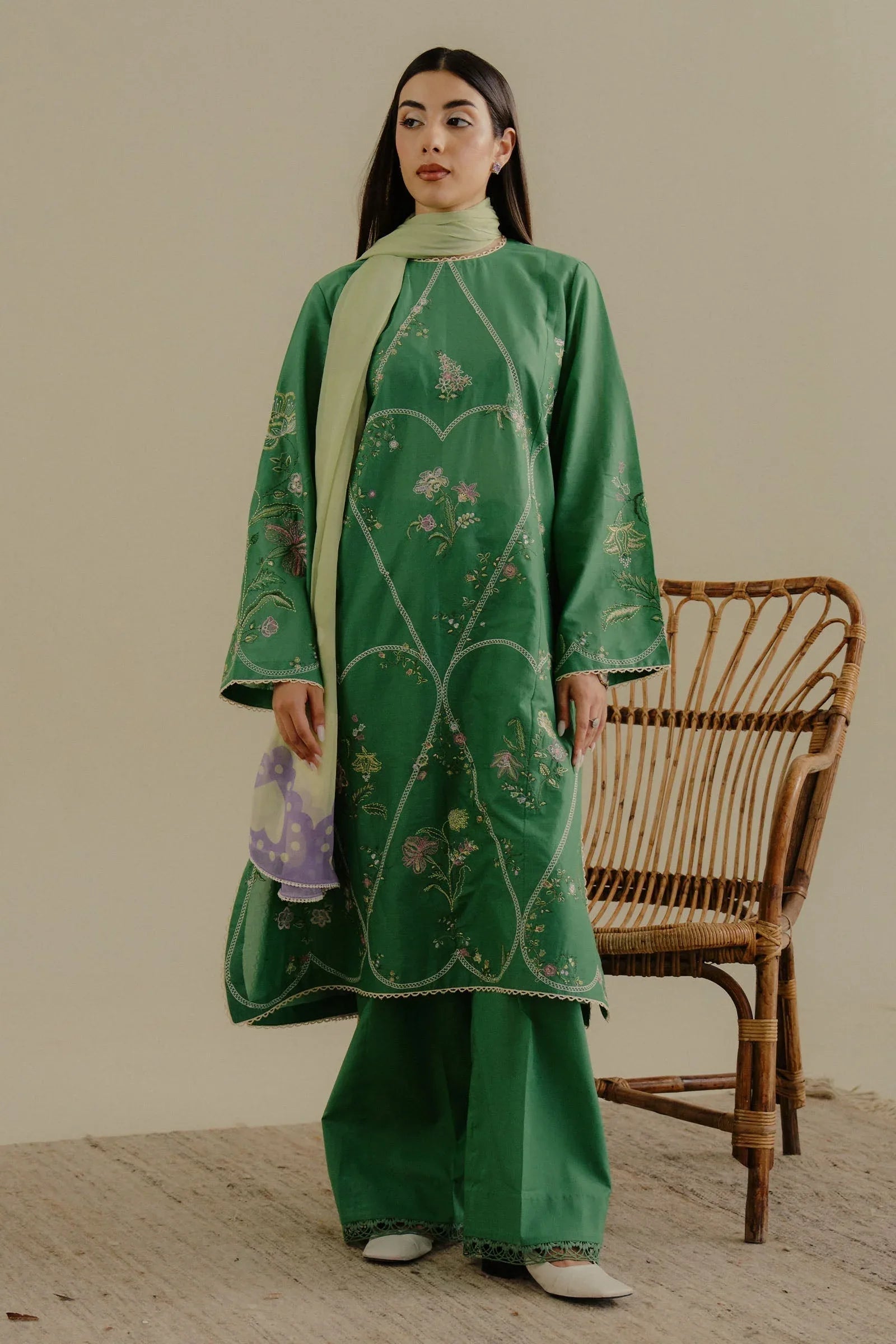 Zara Shahjahan | Coco Lawn 25 | Tara-8B - Rang-e-Khaas