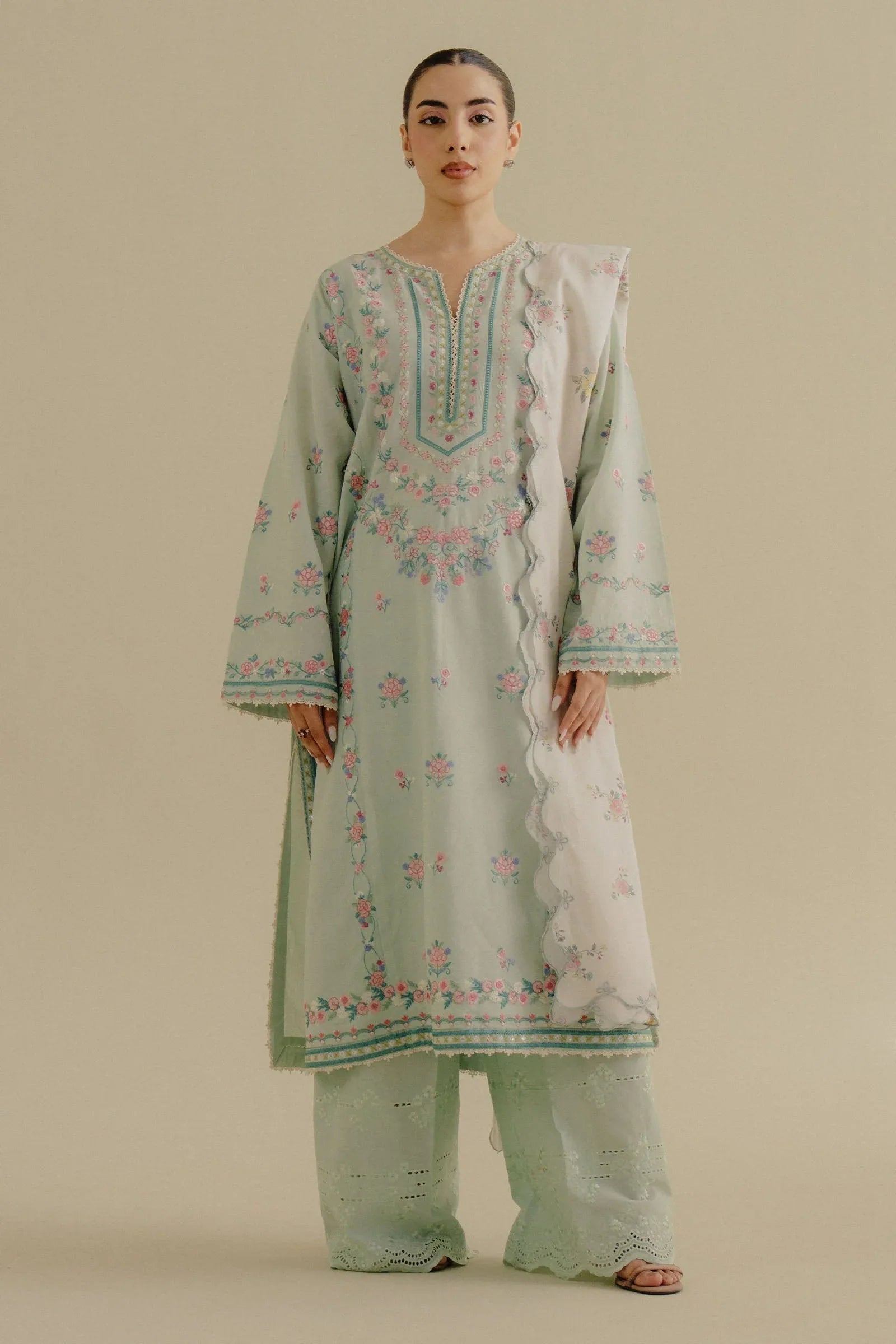 Zara Shahjahan | Coco Lawn 25 | Zeest-9A - Rang-e-Khaas