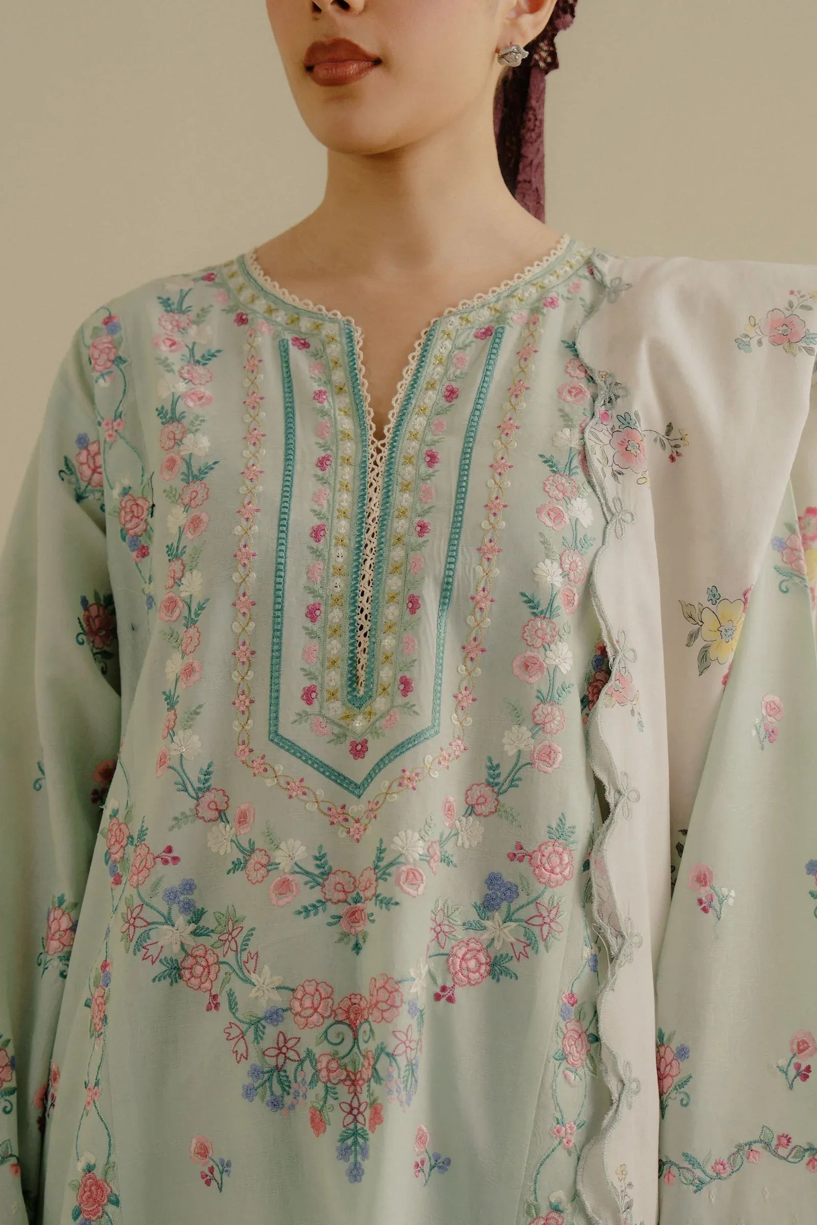 Zara Shahjahan | Coco Lawn 25 | Zeest-9A - Rang-e-Khaas
