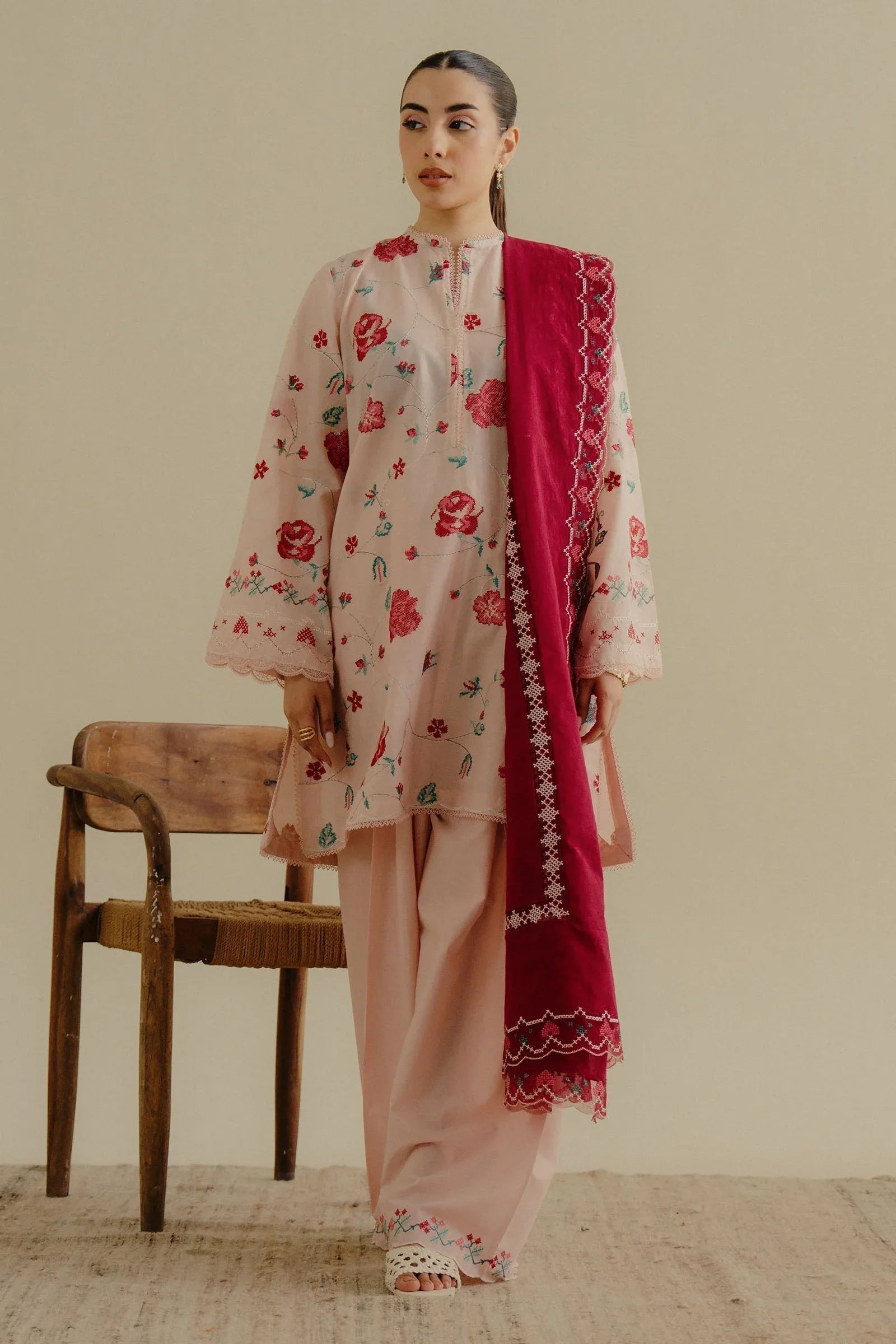 Zara Shahjahan | Coco Lawn 25 | Zufra-6A - Rang-e-Khaas