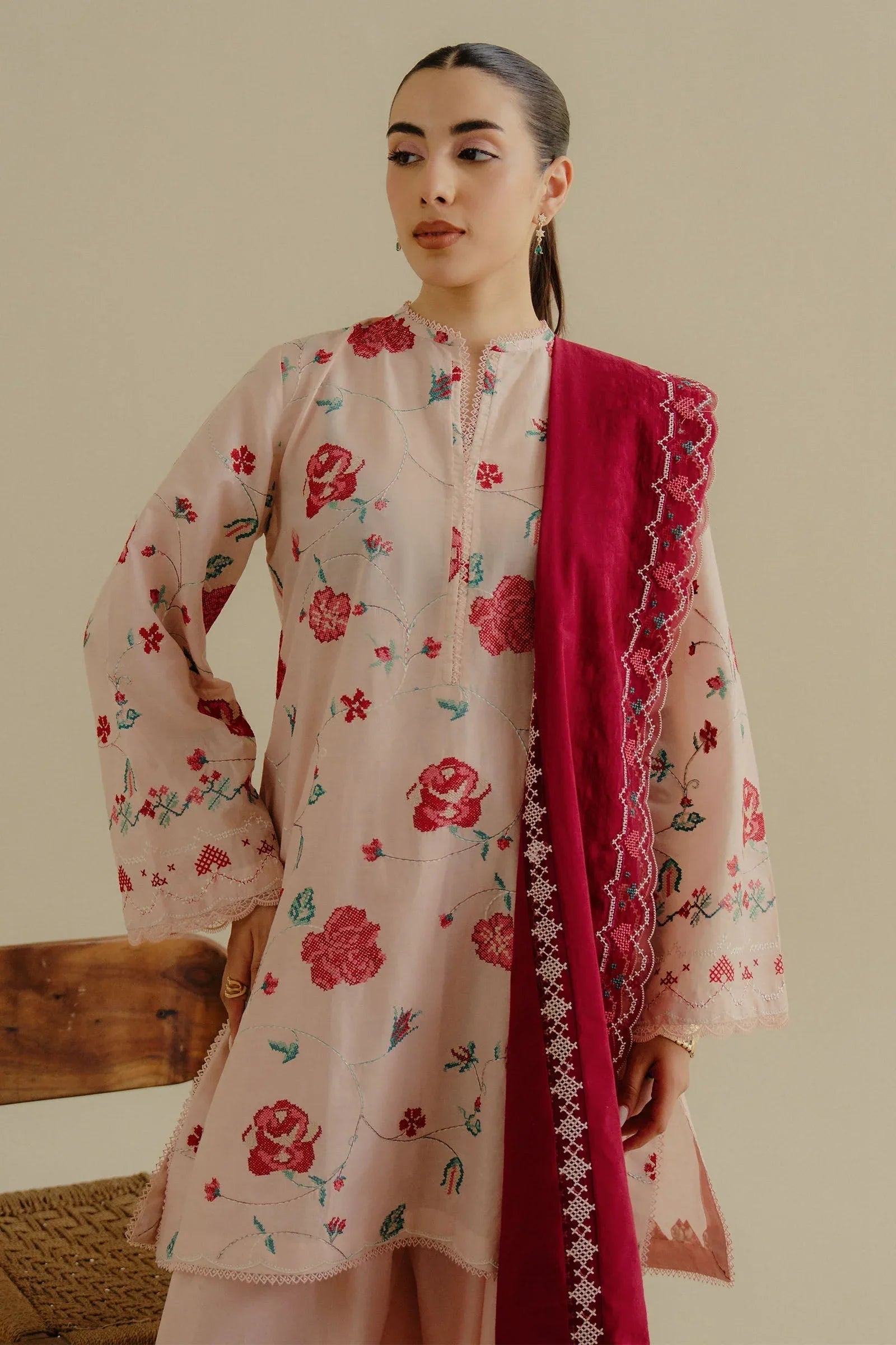 Zara Shahjahan | Coco Lawn 25 | Zufra-6A - Rang-e-Khaas