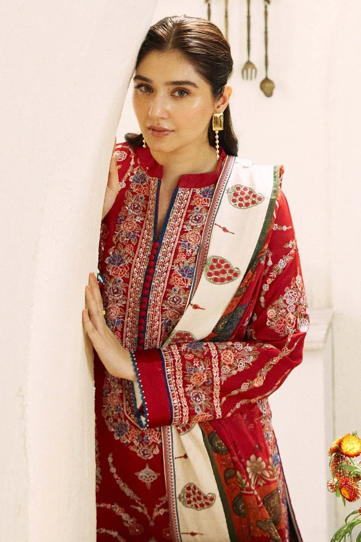 Zara Shahjahan | Coco Lawn Eid Edit 24 | KASHMIR KALI-D3 - Rang-e-Khaas