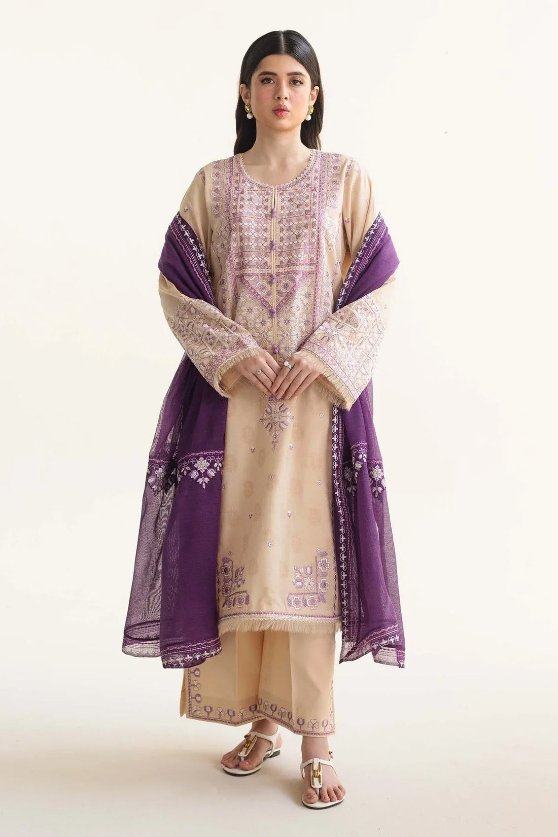 Zara Shahjahan | Coco Lawn Vol 2 | DINARA-5B - Rang-e-Khaas