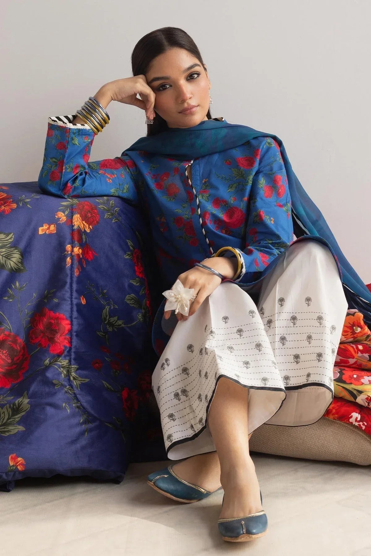 Zara Shahjahan | Coco Prints 24 | BULBUL-D1 - Rang-e-Khaas
