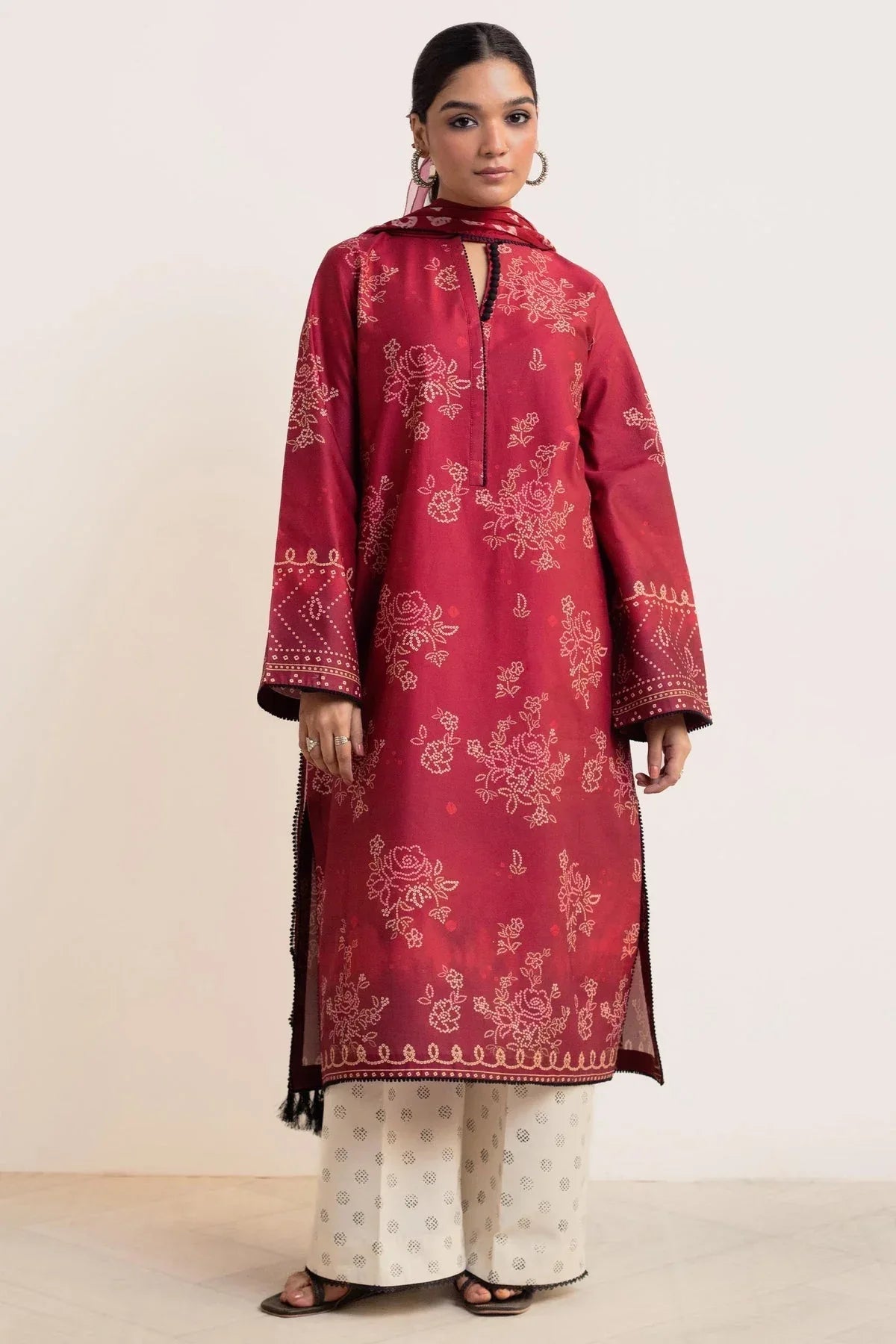 Zara Shahjahan | Coco Prints 24 | GULAB-D5 - Rang-e-Khaas