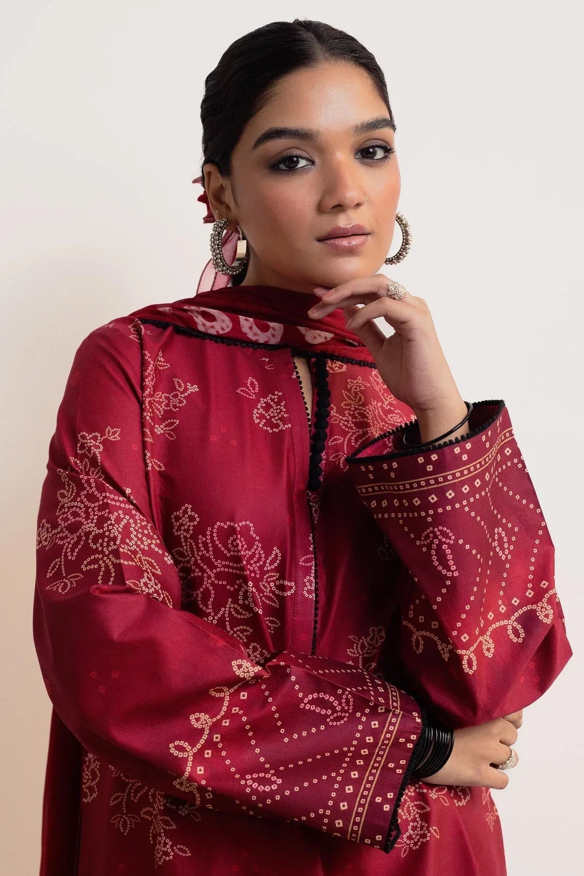 Zara Shahjahan | Coco Prints 24 | GULAB-D5 - Rang-e-Khaas