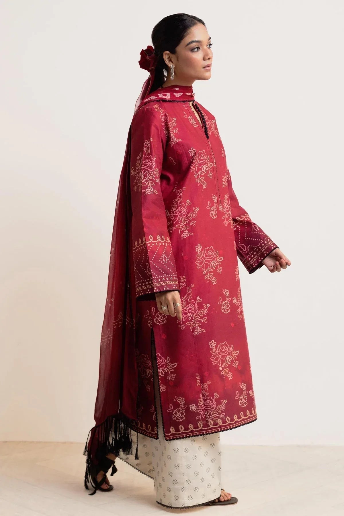 Zara Shahjahan | Coco Prints 24 | GULAB-D5 - Rang-e-Khaas