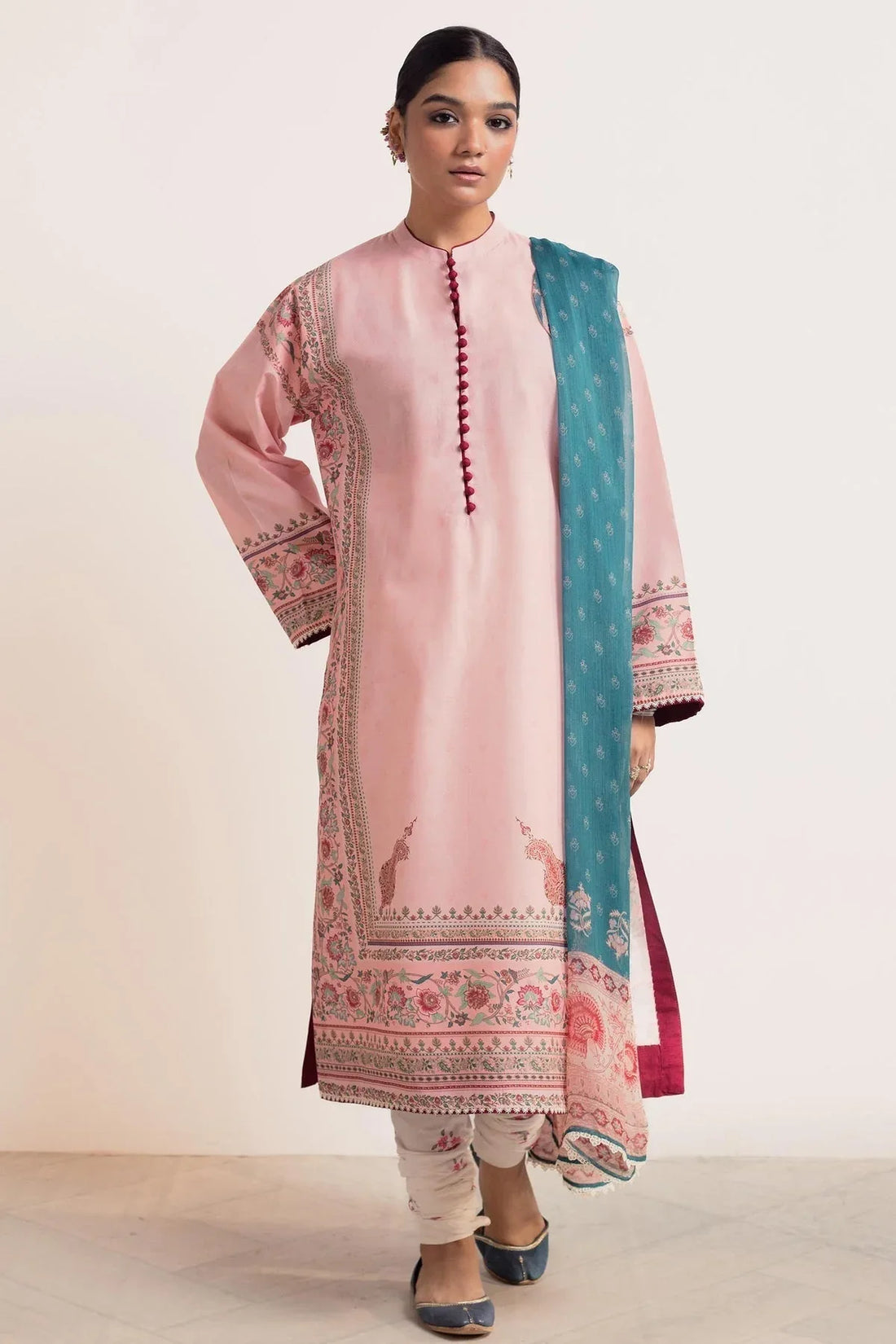 Zara Shahjahan | Coco Prints 24 | GULABI-D3 - Rang-e-Khaas