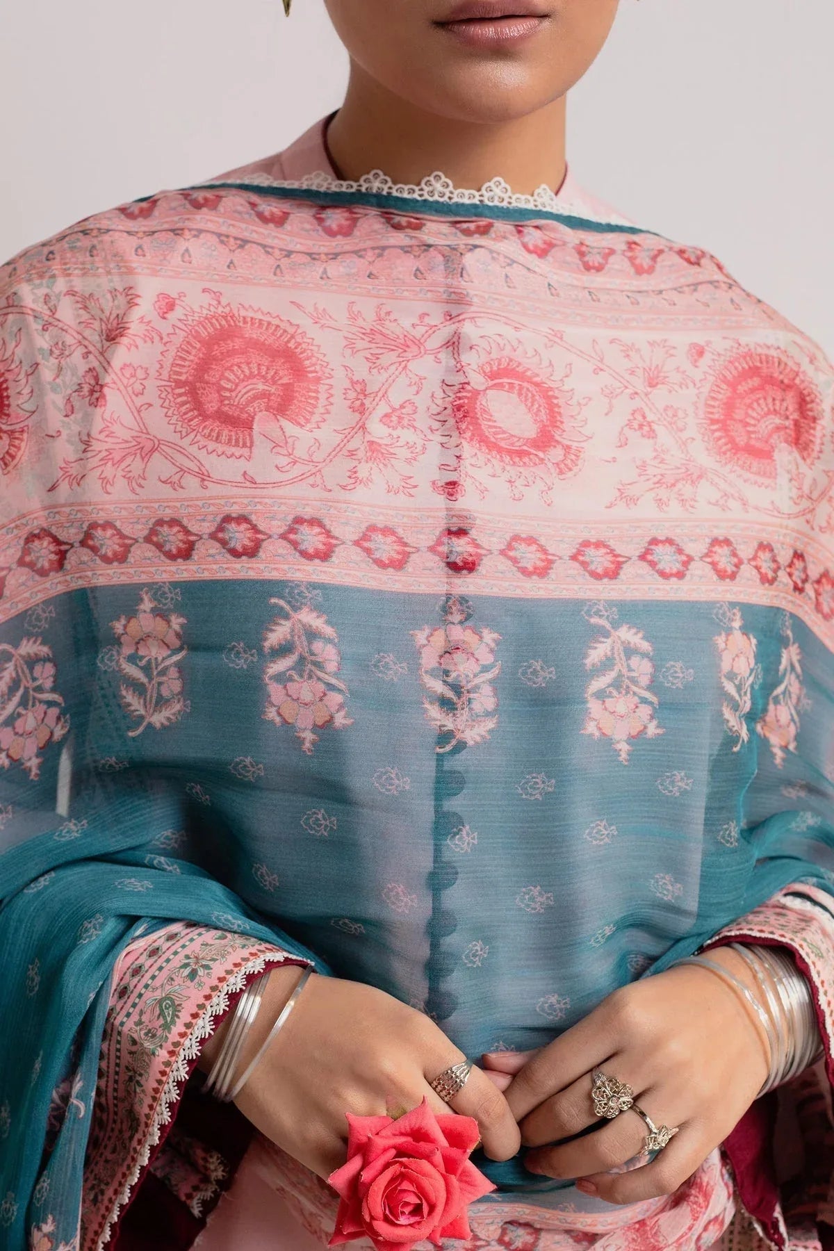 Zara Shahjahan | Coco Prints 24 | GULABI-D3 - Rang-e-Khaas