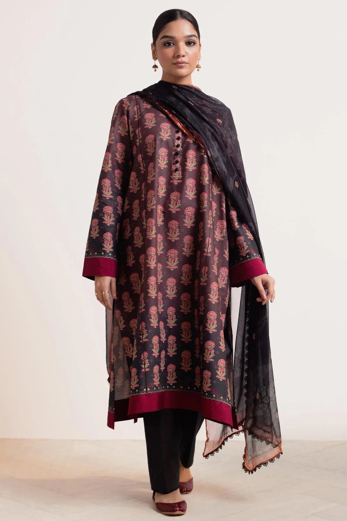 Zara Shahjahan | Coco Prints 24 | SURKH-D9 - Rang-e-Khaas